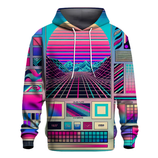 Electric Dreams Vaporwave Hoodie