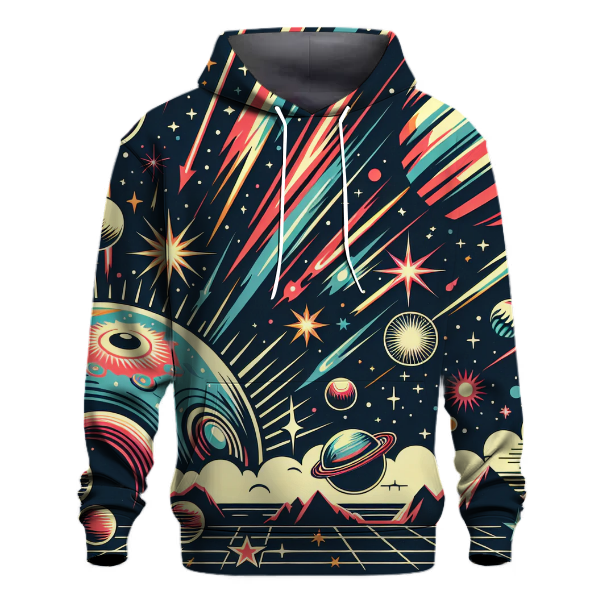Retro Cosmic Journey Hoodie