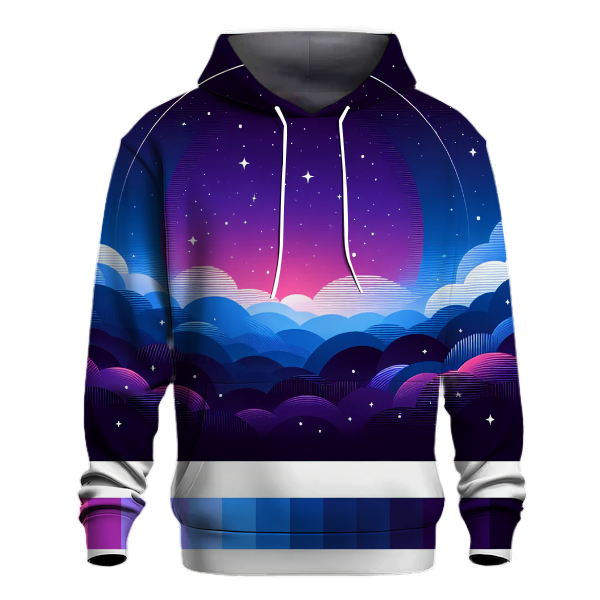 Galactic Twilight Gradient Hoodie