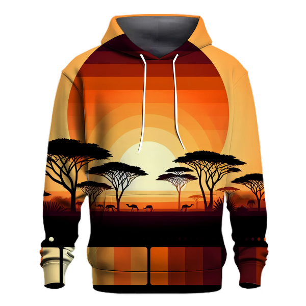 Sunrise Over the Savanna Hoodie