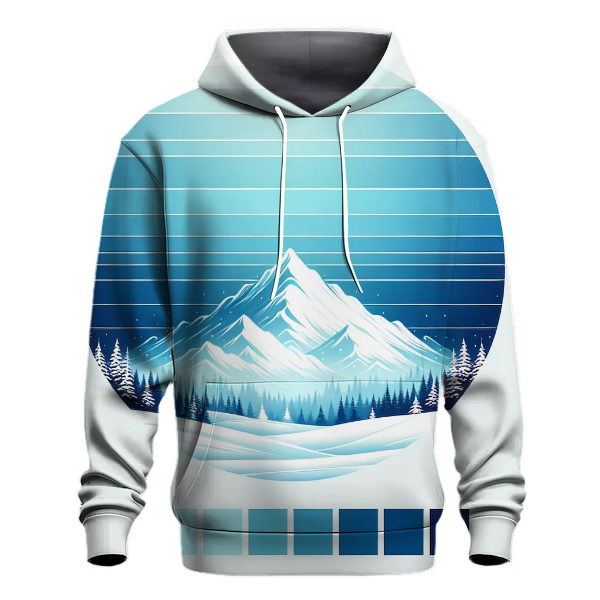 Frosted Mountain Peak Hoodie