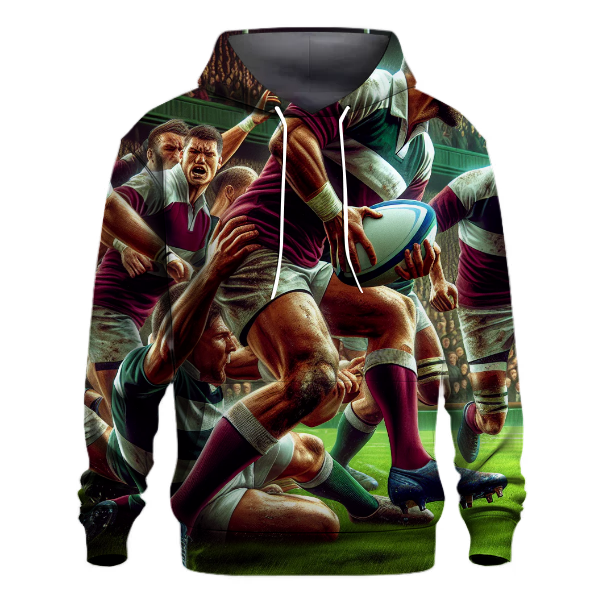 Rugby Scrummage Hoodie