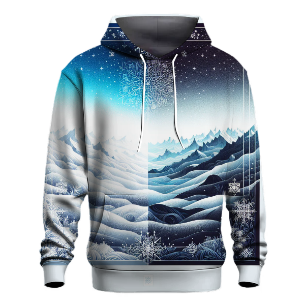 Crystal Ice Wave Hoodie