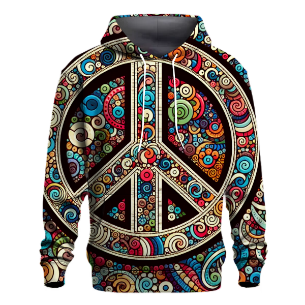 Peace Sign Harmony Hoodie