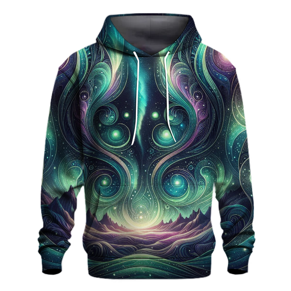 Ethereal Aurora Skies Hoodie