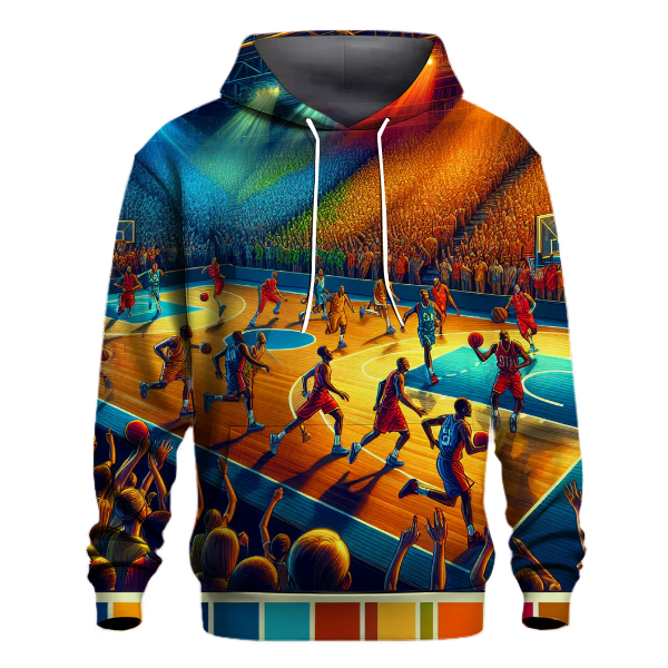 Basketball Game Day Spirit Hoodie