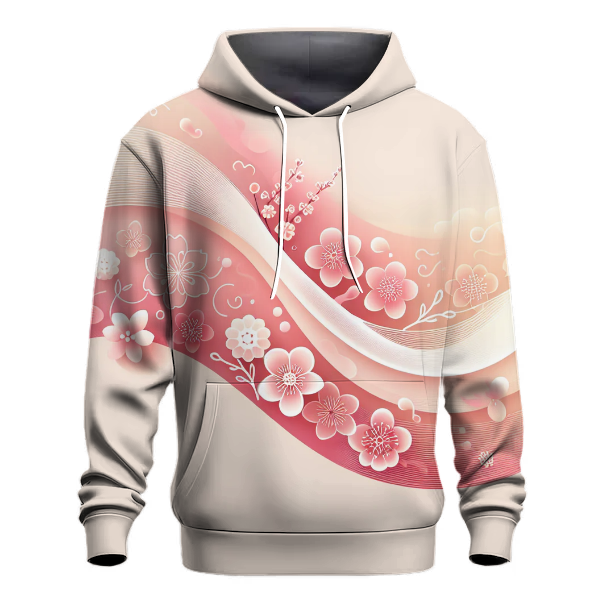 Blushing Bloom Gradient Hoodie