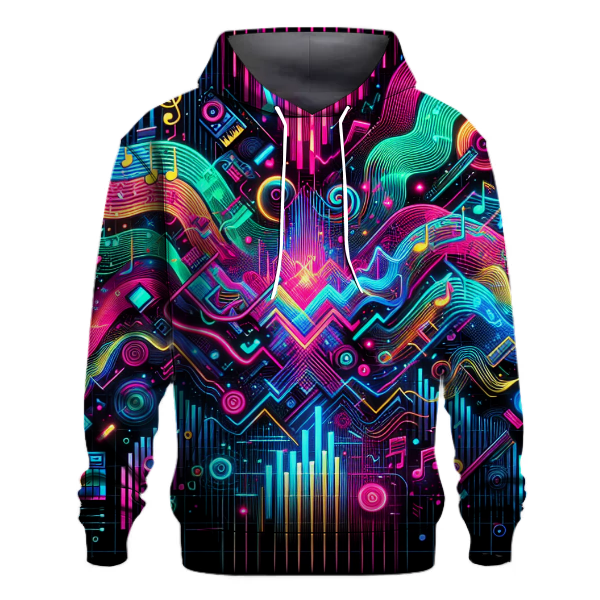 Neon Synth Hoodie