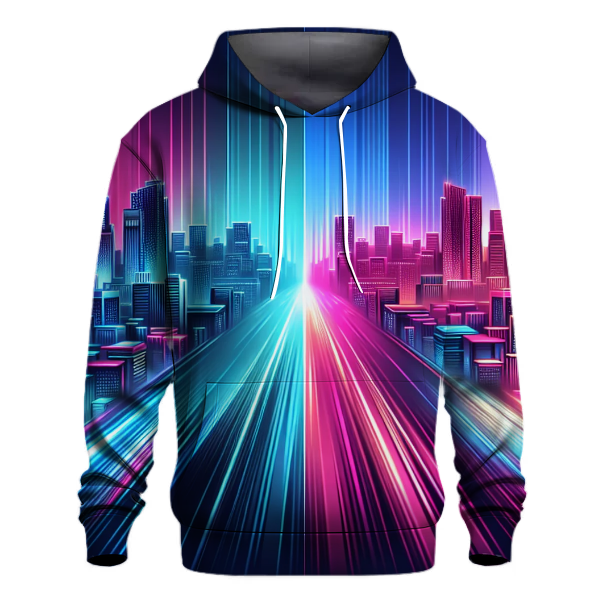 Electric Night Pulse Hoodie