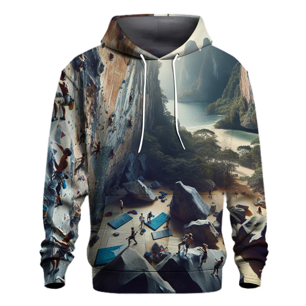 Rock Climbing - Elevate Your Adventure Hoodie