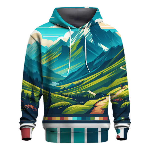 Dynamic Adventure Awaits Hoodie