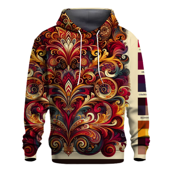 Venetian Carnival Glamour Hoodie