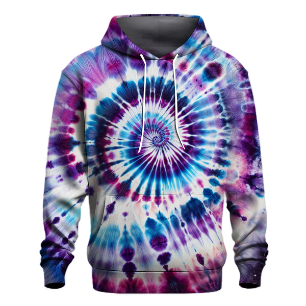Galactic Starburst Tie-dye Hoodie