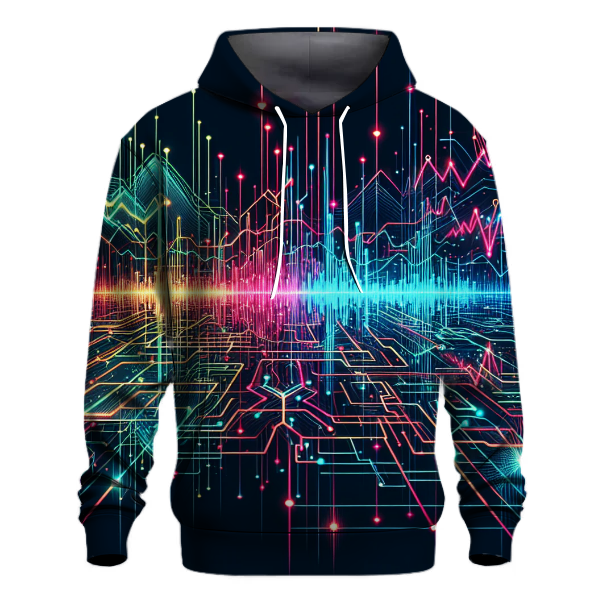 Retro Pulse Circuit Hoodie