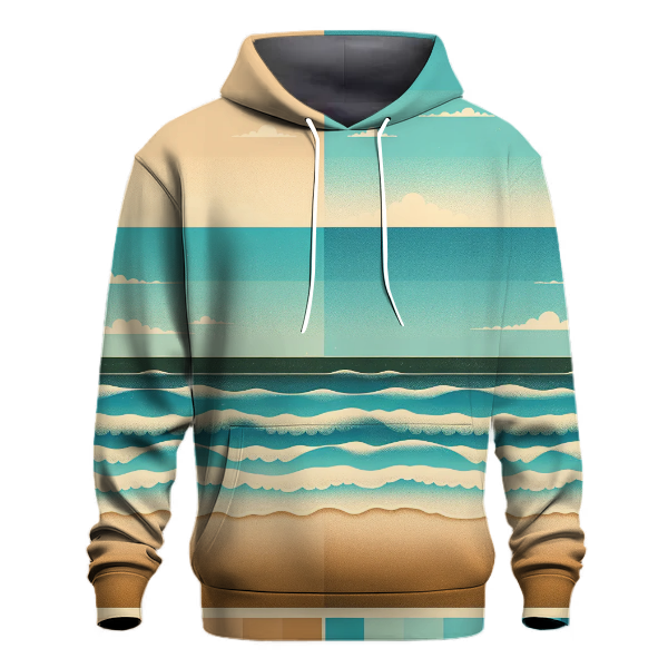Breeze on the Beach Gradient Hoodie