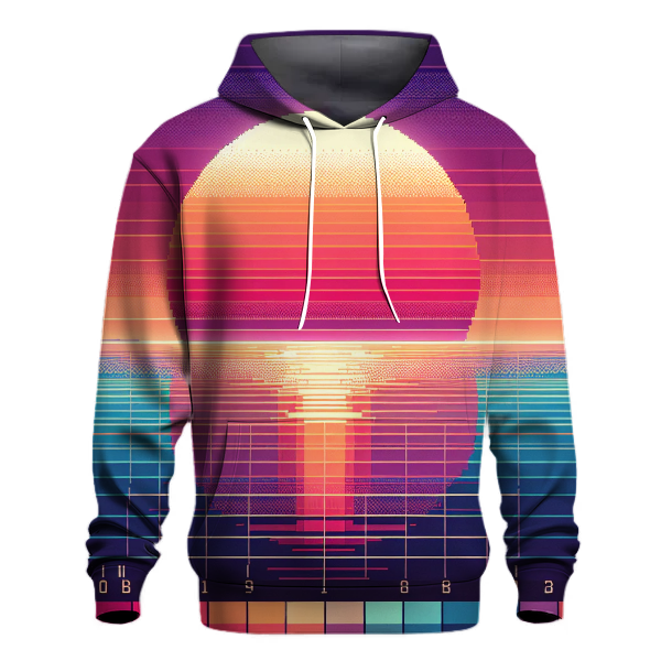 Digital Sunset Dream Hoodie