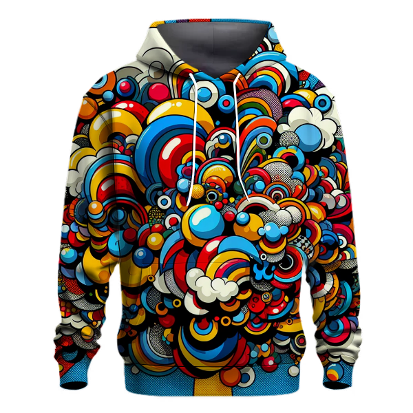 Classic Pop Art Explosion Hoodie