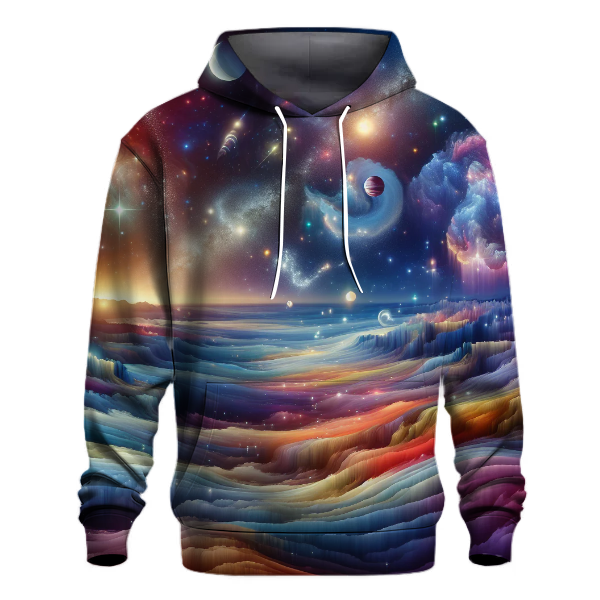 Whimsical Stargazer Dreamscape Hoodie