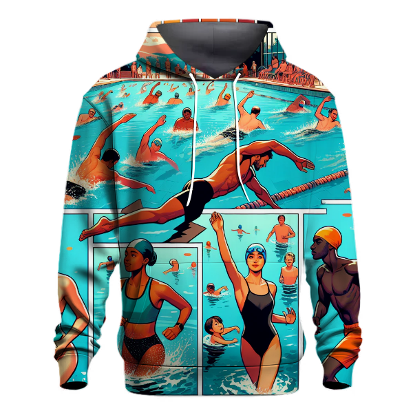 Swimming - Dive Into Comfort Hoodie
