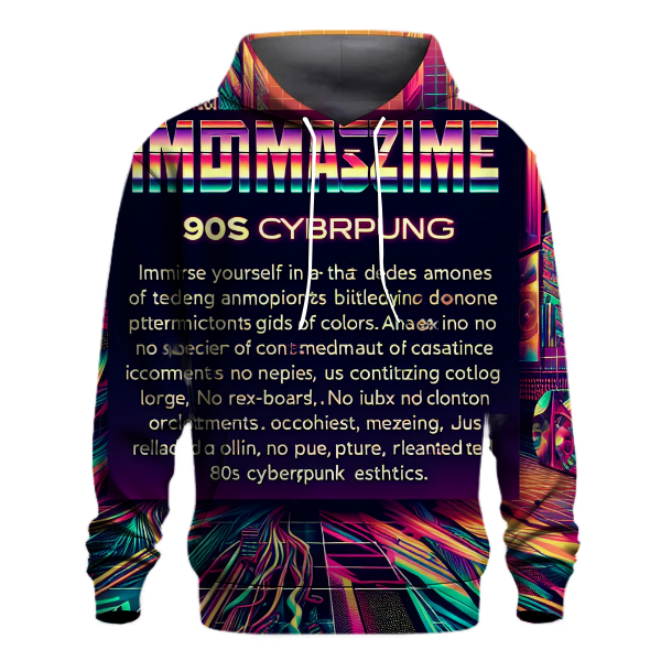 Cyber Punk Pulse Hoodie