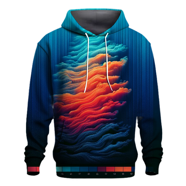 Coral Reef Bliss Gradient Hoodie