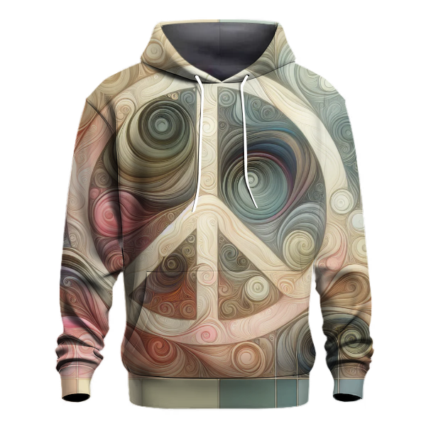 Nostalgic Peace Patterns Hoodie