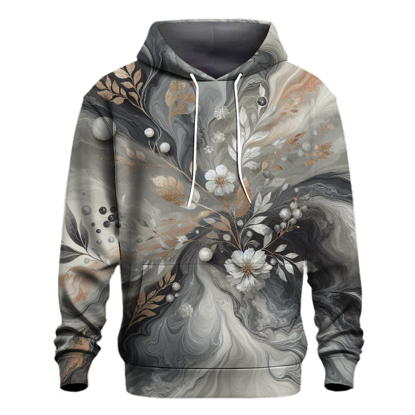 Chic Marble Flow Hoodie