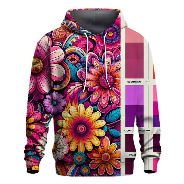 Bohemian Floral Dreams Hoodie