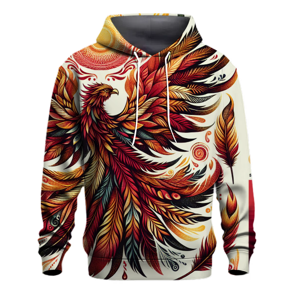 Rising Phoenix Tie-dye Hoodie