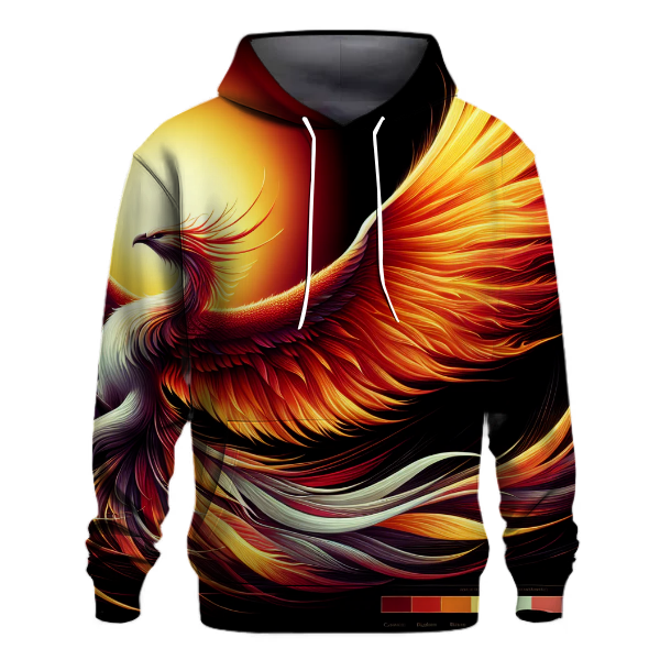 Majestic Phoenix Rising Hoodie
