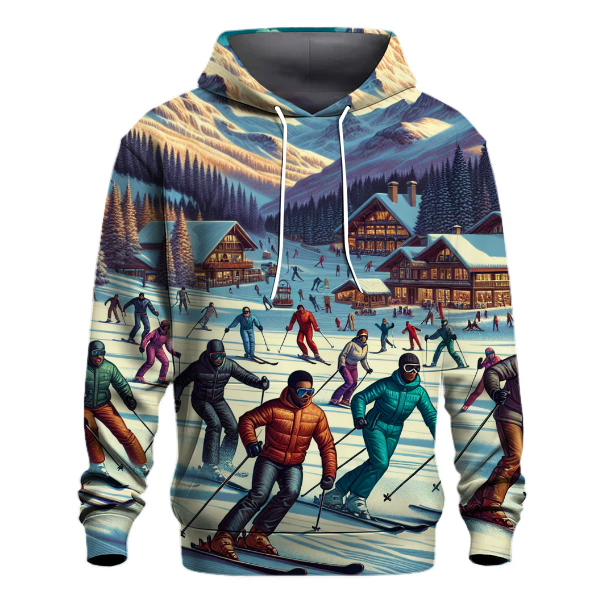Skiing - Powder and Passion Hoodie