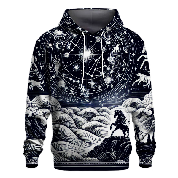 Celestial Zodiac Wonders Hoodie