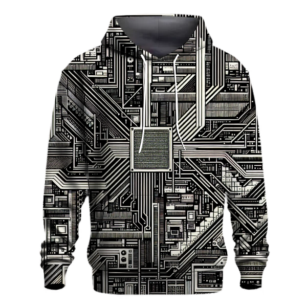 Retro Tech Matrix Hoodie