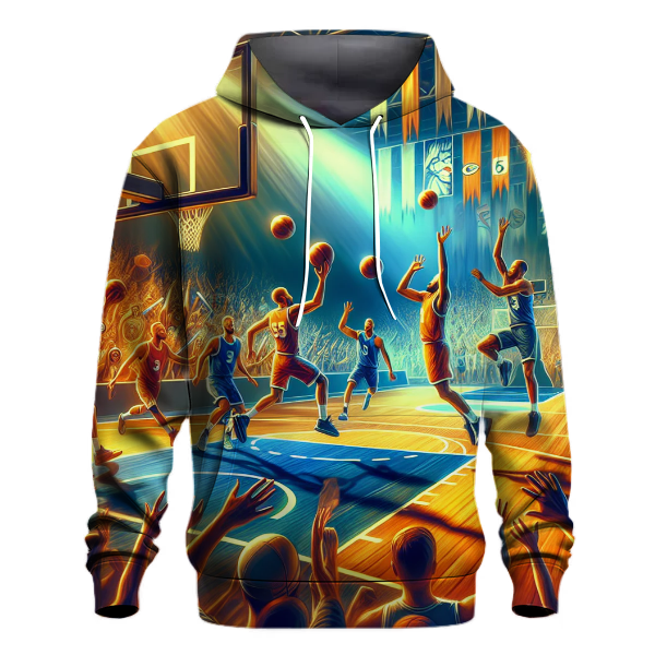 Basketball Court Passion Hoodie