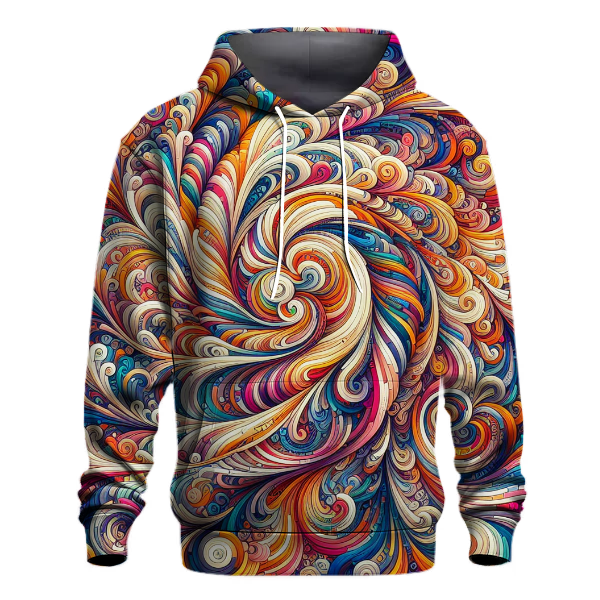 Kaleidoscope Plaid Fusion Hoodie