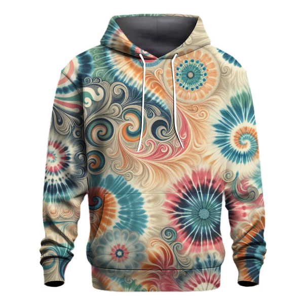 Retro Vintage Tie-dye Hoodie