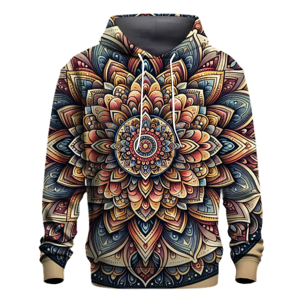 Vibrant Mandala Magic Hoodie