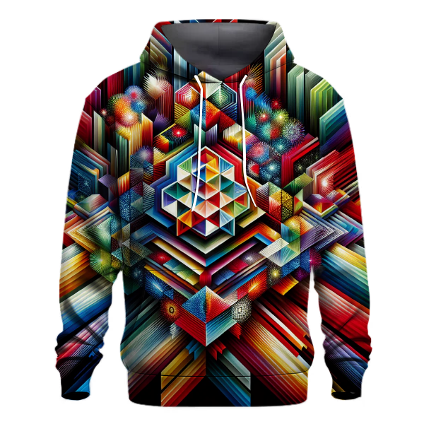 Neon Prism Hoodie
