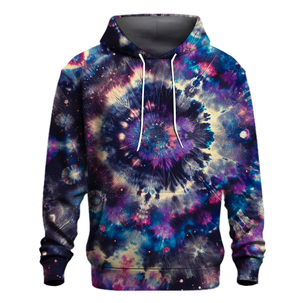 Cosmic Reflection Tie-dye Hoodie