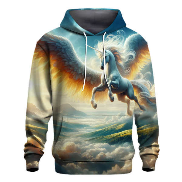 Majestic Pegasus Flight Hoodie
