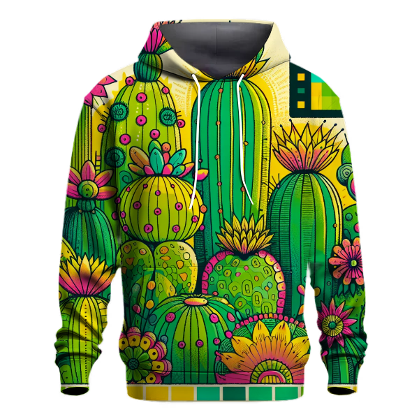 Classic Cactus Garden Hoodie
