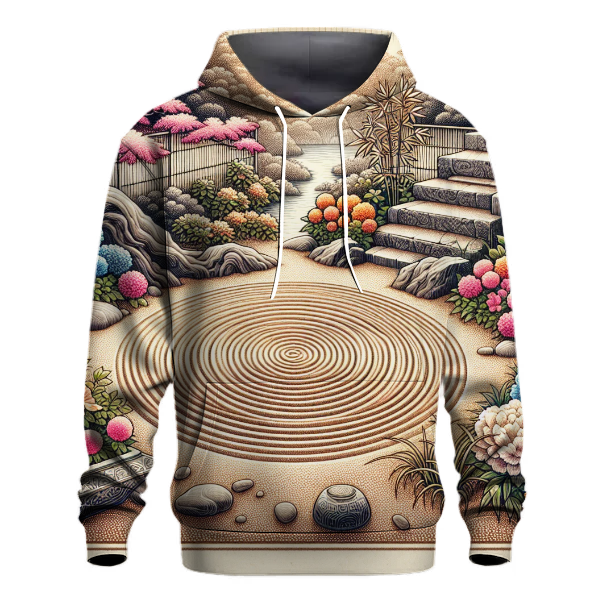 Floral Zen Garden Hoodie