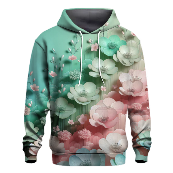 Whimsical Spring Bloom Hoodie