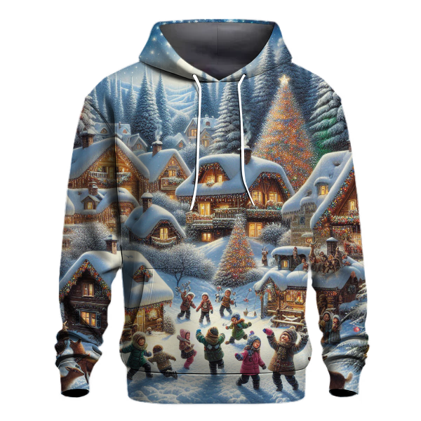 Enchanted Winter Village Hoodie