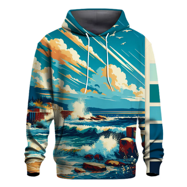 Charming Coastal Lighthouse Hoodie