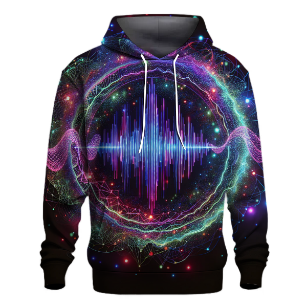 Electric Waveform Expression Hoodie