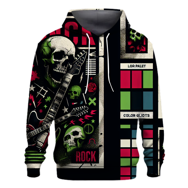 Grunge Rock Style Hoodie
