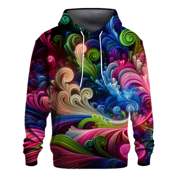 Magical Neon Dreams Hoodie