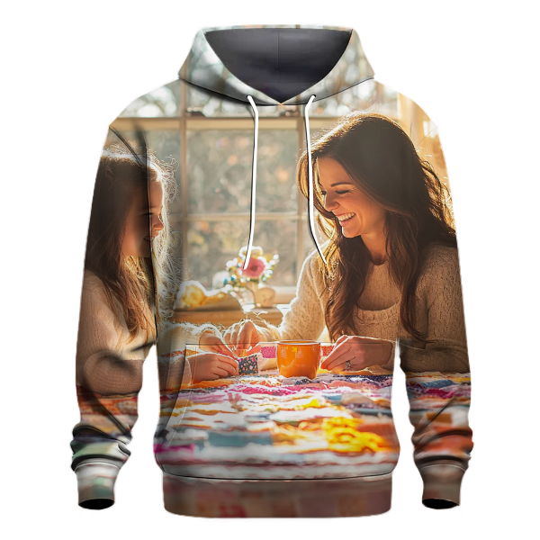 Threads of Our Life Weaving a Memory Blanket Together Hoodie