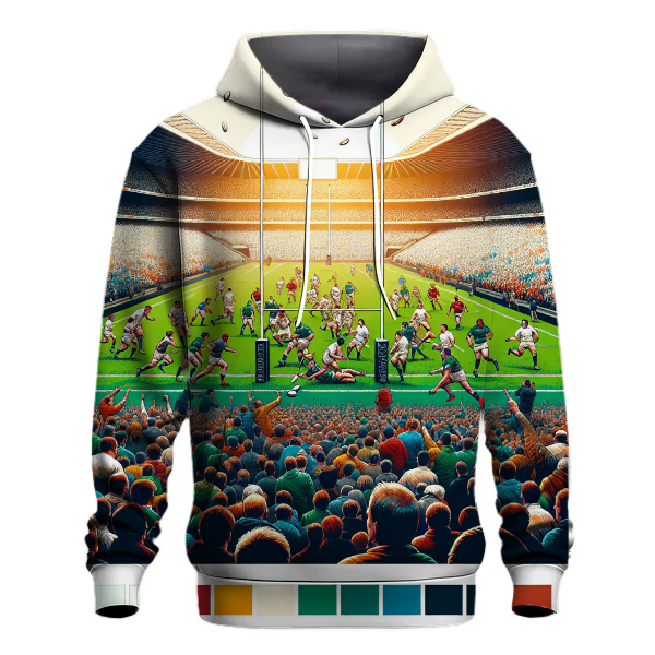 Rugby Strength and Spirit Hoodie